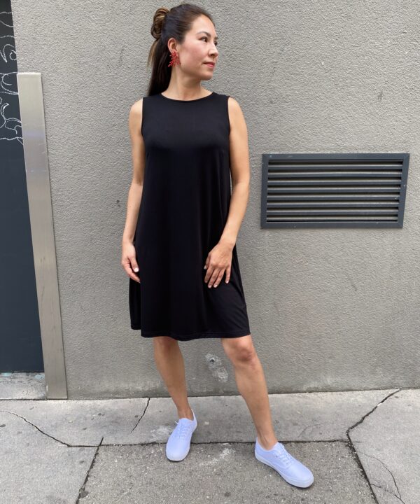 Kleid Louise Schwarz kurz