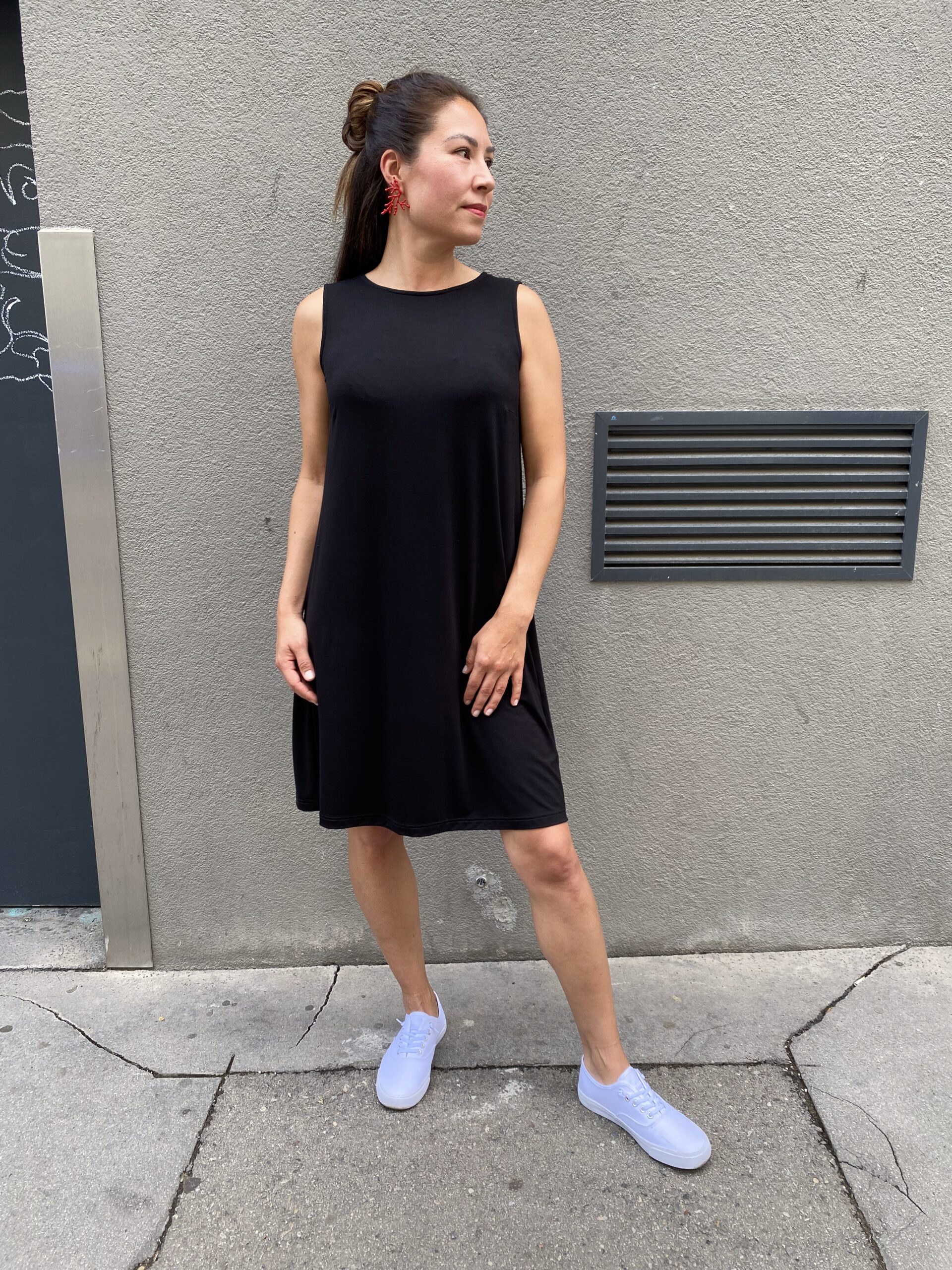 Kleid Louise Schwarz kurz