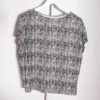 Roxy Shirt weiss-schwarz Muster