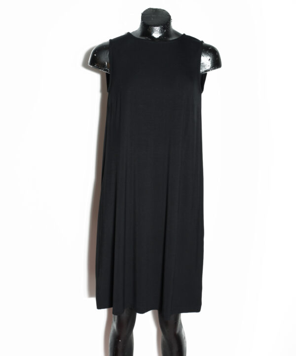 Kleid Louise Bambus Schwarz kurz