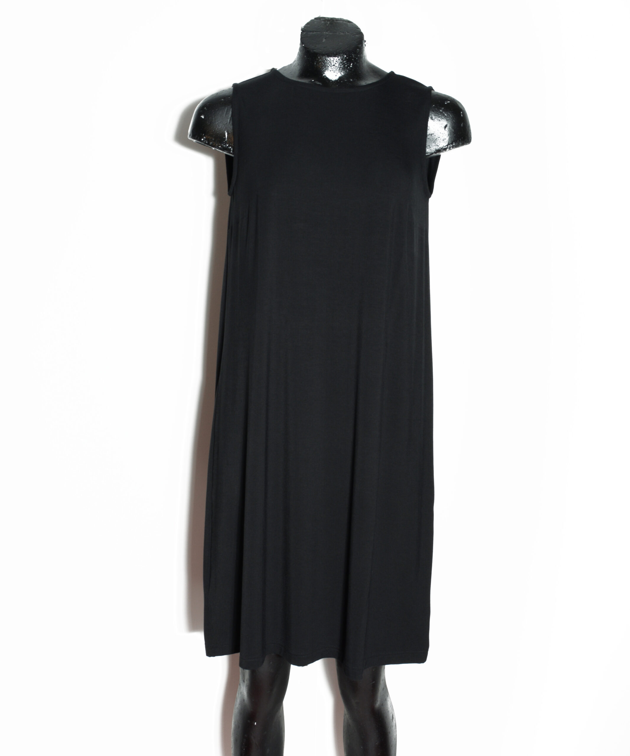 Kleid Louise Bambus Schwarz kurz