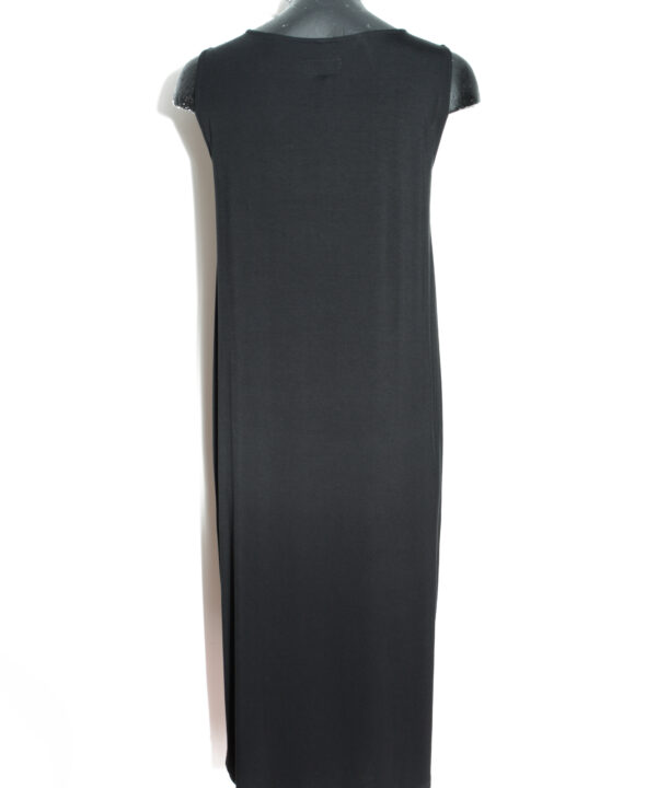 Alternative view of Kleid Louise Bambus Schwarz lang