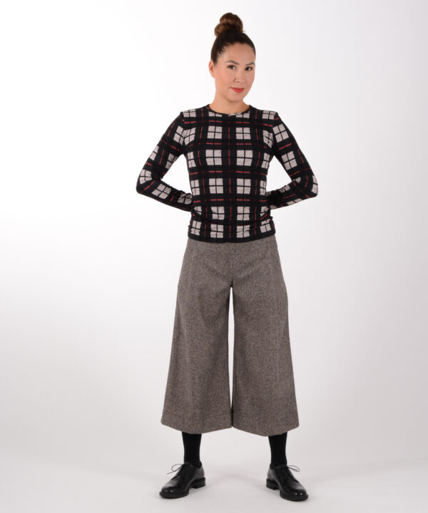 Shirt MEGHAN Karo Print – Bild 3