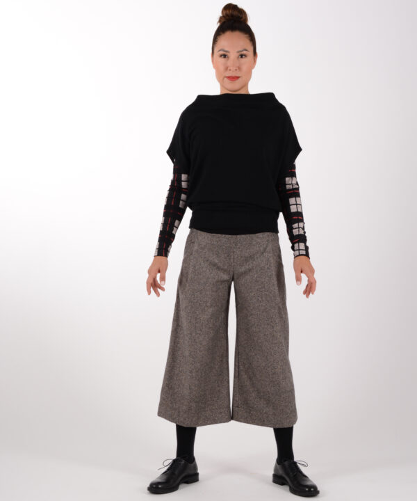 Culotte Hose Tweed – Bild 4