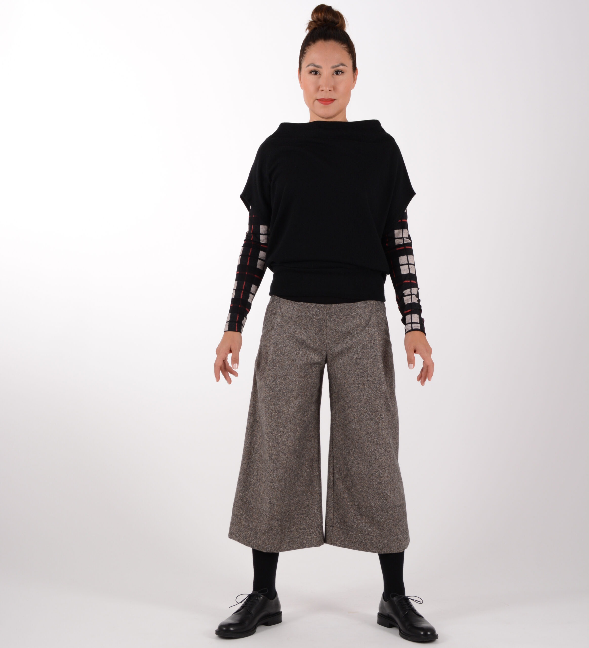 Culotte Hose Tweed – Bild 4