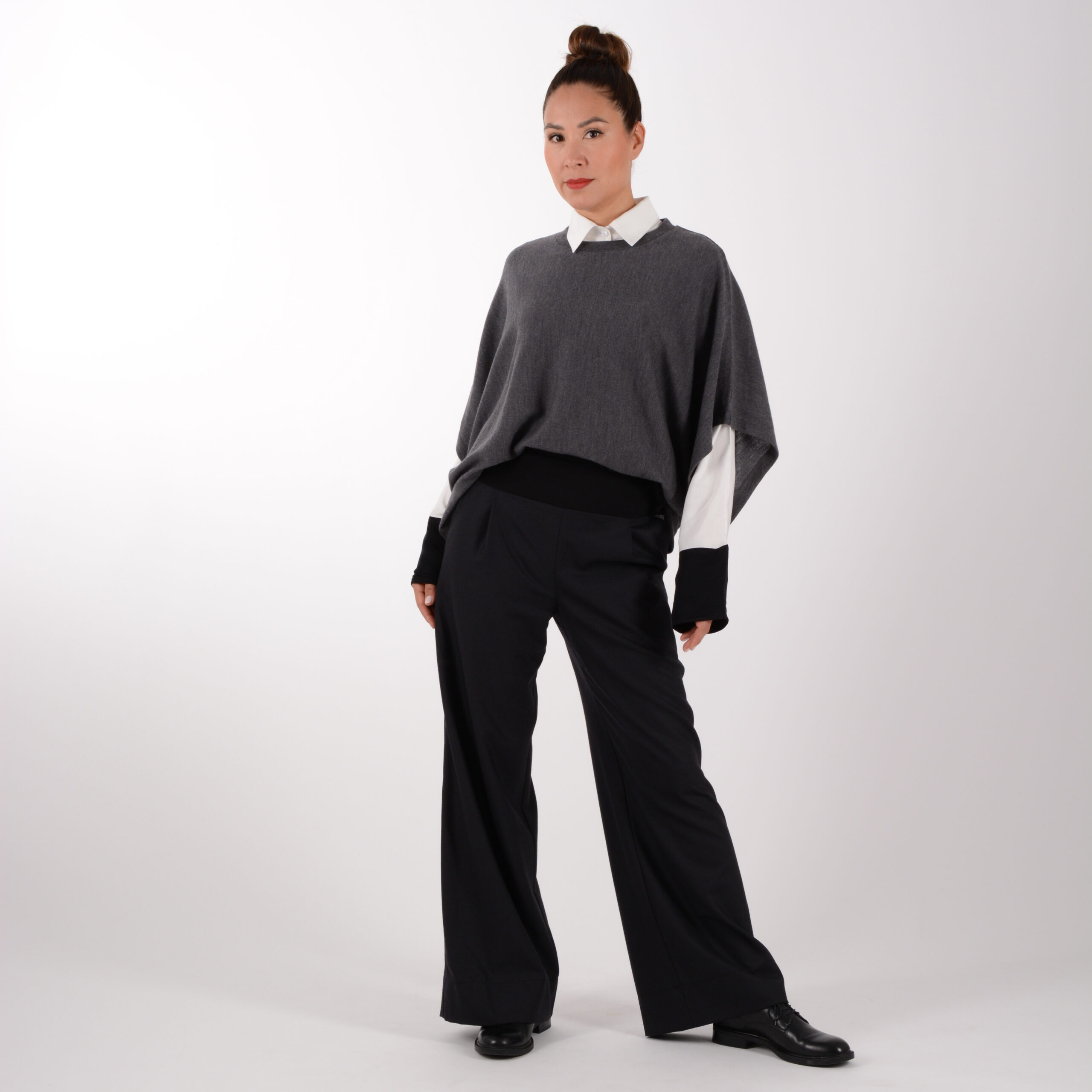 ulliKo Chelsea Merino Feinstrick grau-2