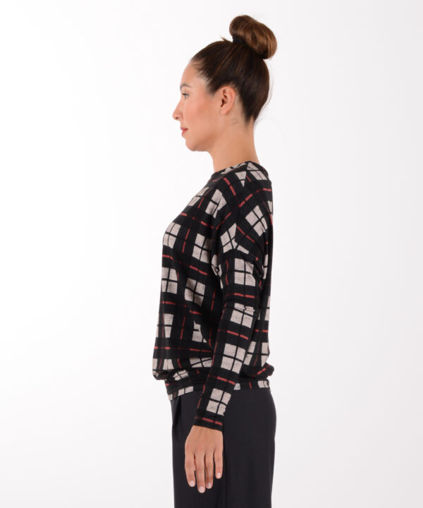 Alternative view of Shirt JILL classic - Karo Print