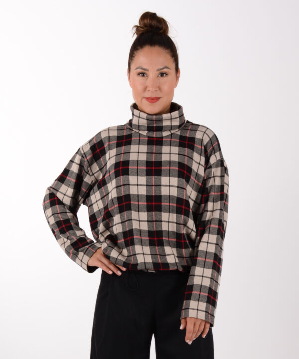 ulliKo Pulli Lina Karo mit extra Kragen