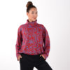 ulliKo Pulli Lina rot-blau mit extra Kragen