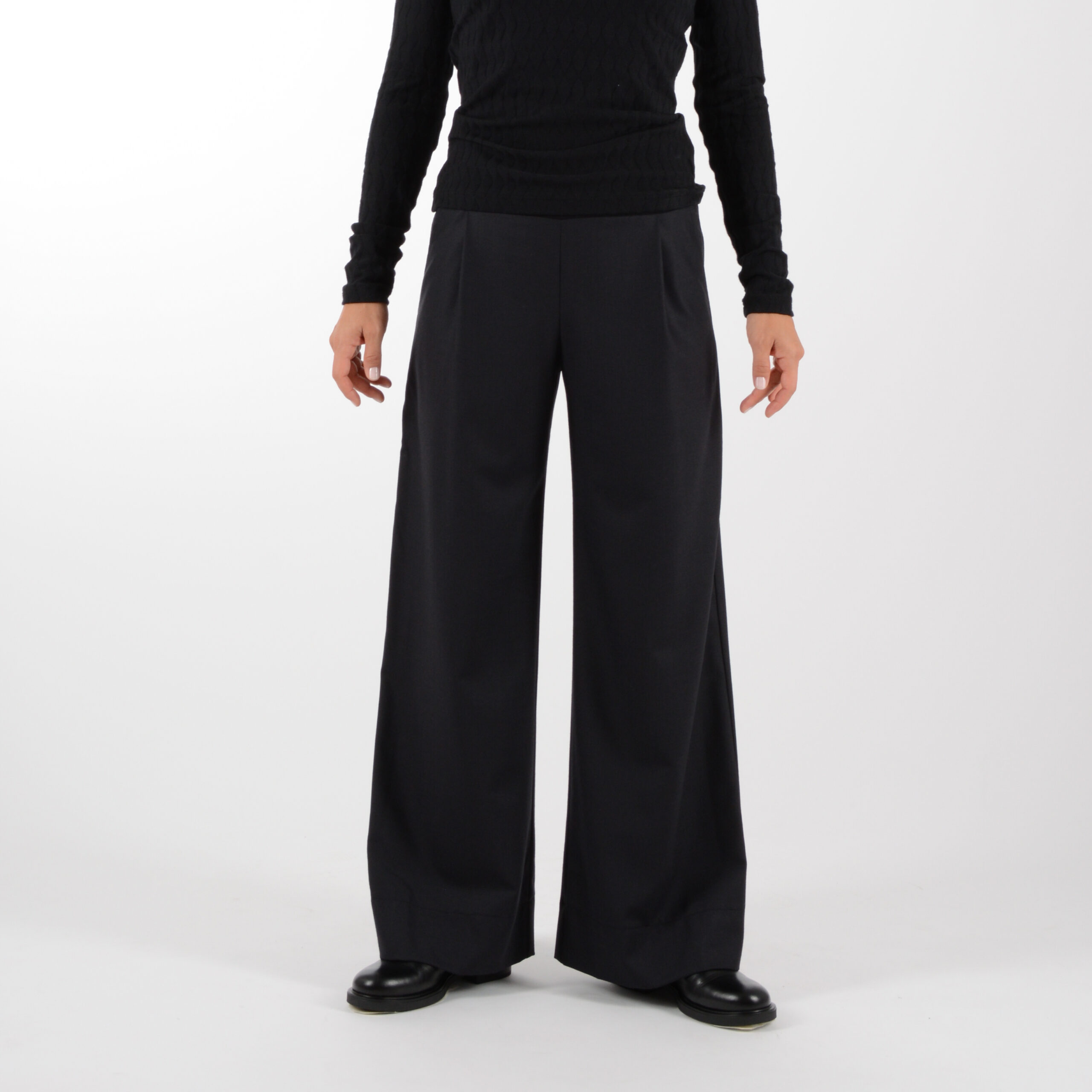 ulliKo Hose Marlene Schurwolle