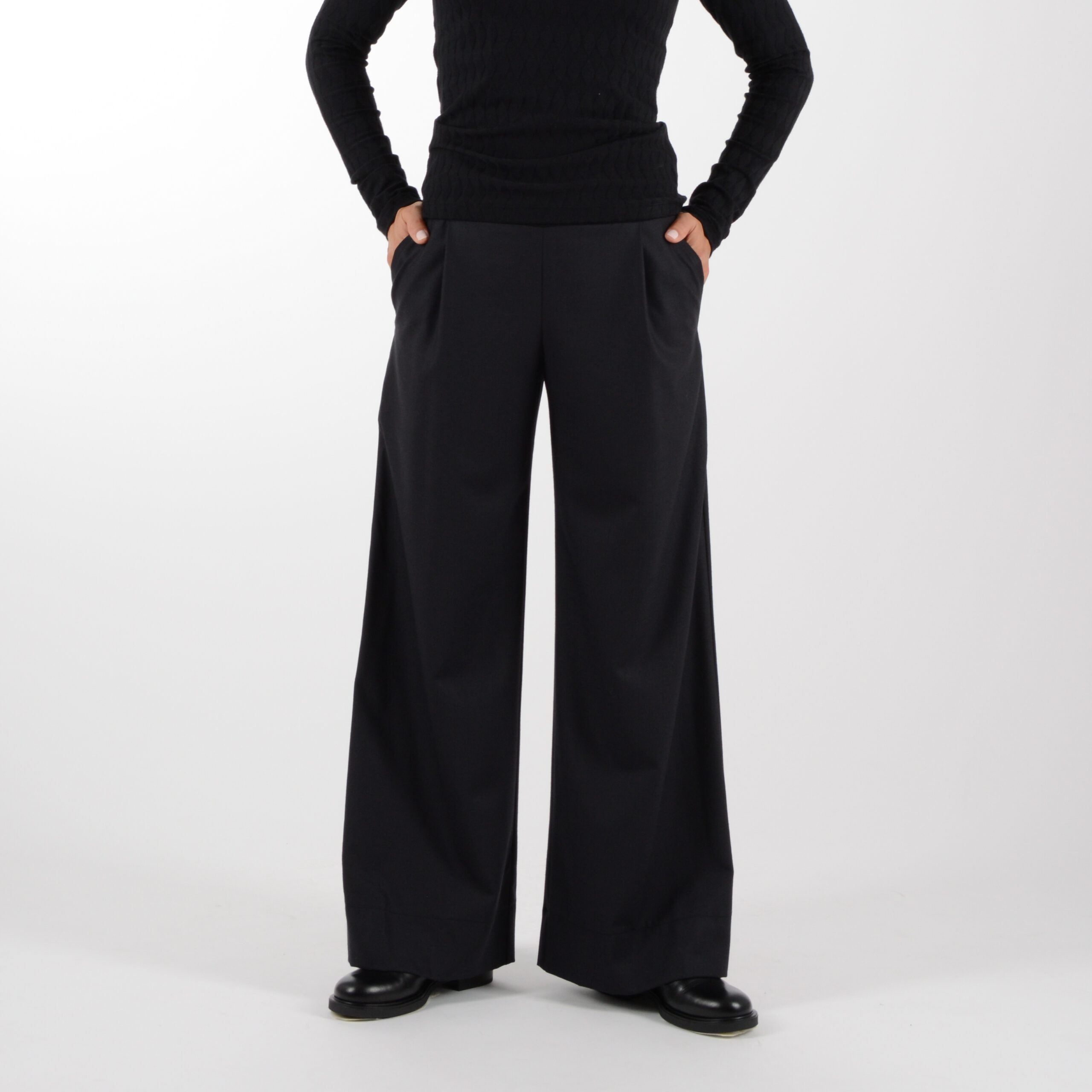 ulliKo Hose Marlene Schurwolle
